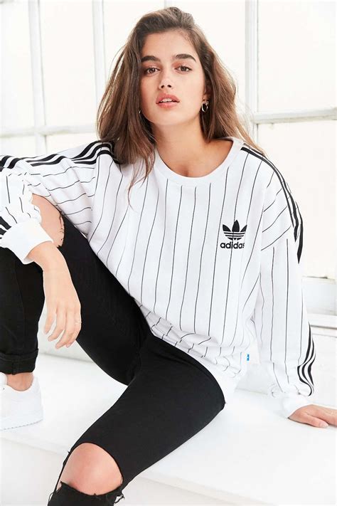 Graue adidas Pullover für Damen online kaufen 